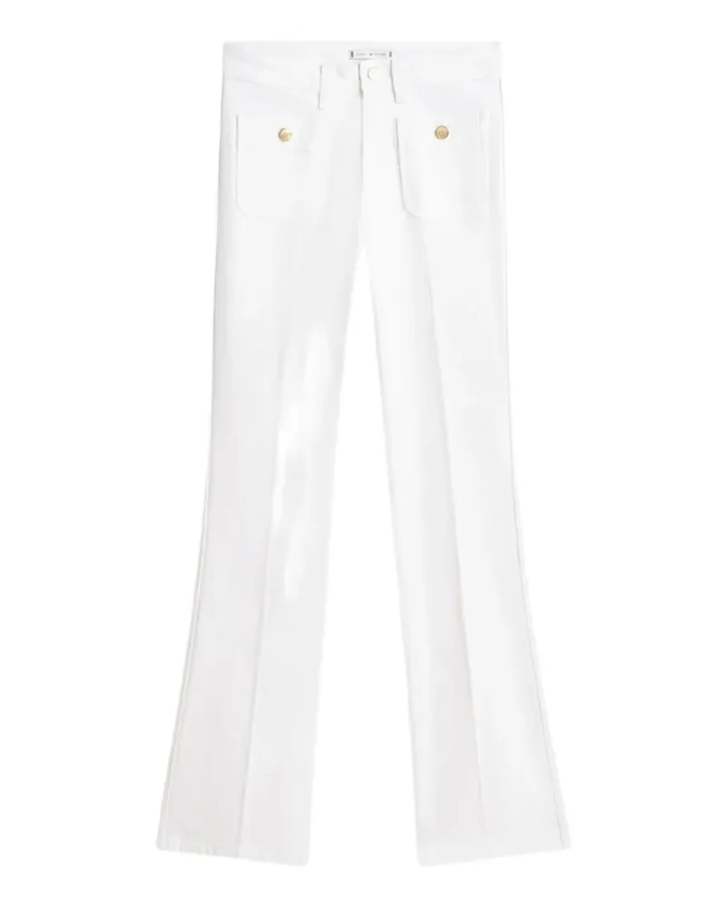 Tommy Hilfiger Bootcut-Jeans - Weiß Weiß