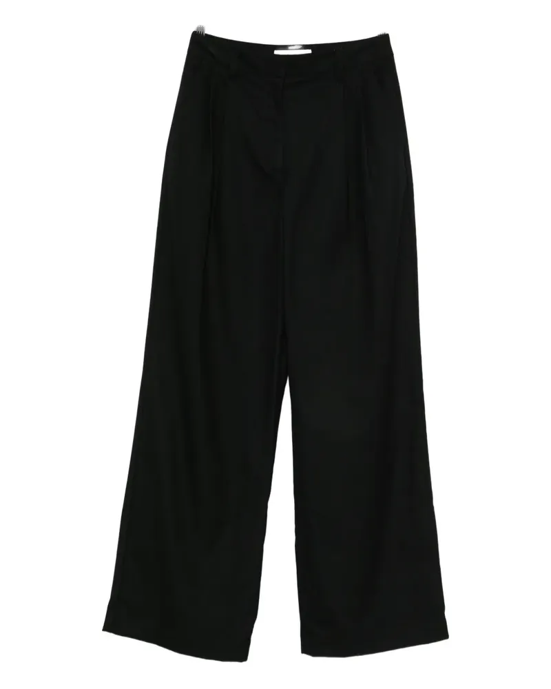 Dunst pleated trousers - Schwarz Schwarz