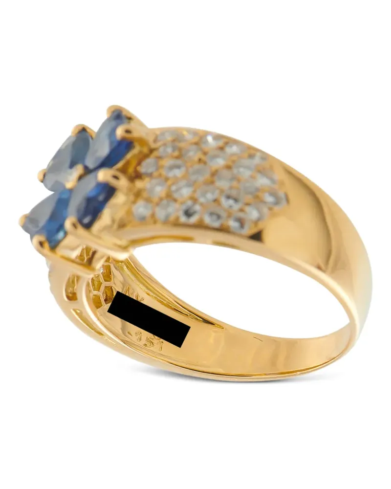 Van Cleef & Arpels diamond sapphire ring - Gold Gold