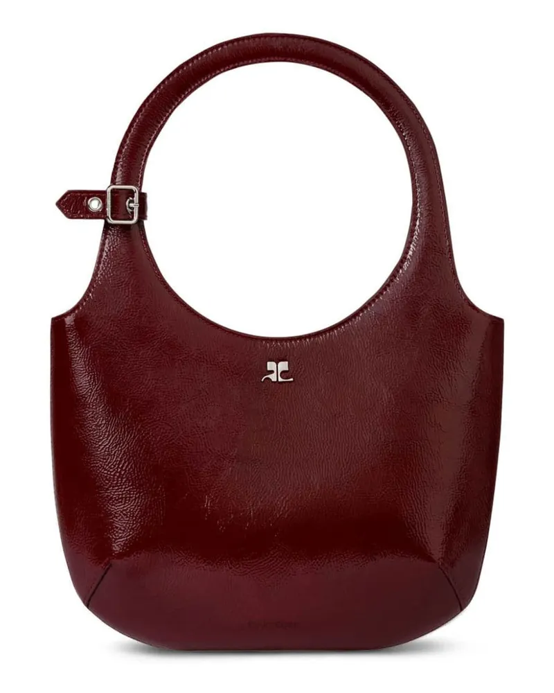 Courrèges Holy Handtasche aus Leder - Rot Rot