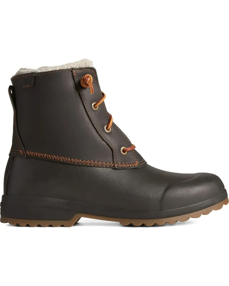 Sperry Top Sider Maritime Repel Schnürstiefel aus Gummi - Braun Braun