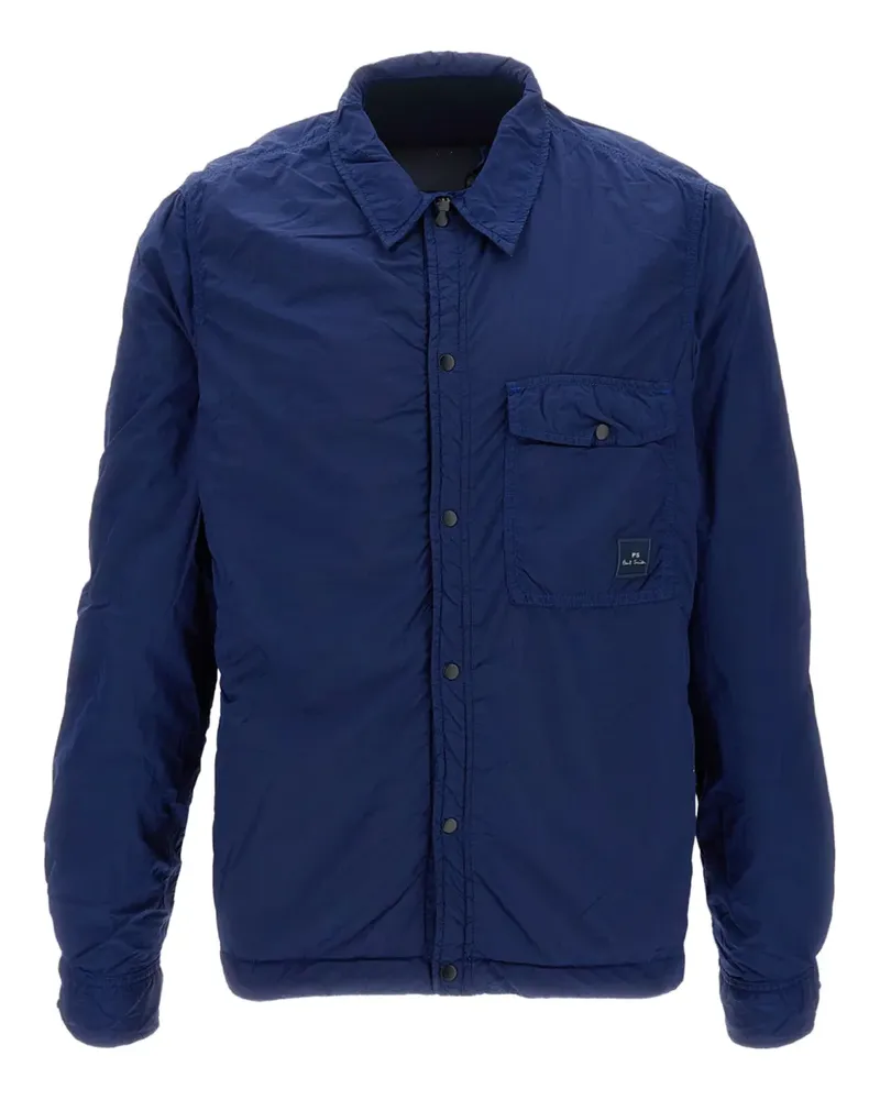 Paul Smith Jacke mit Knopfleiste - Blau Blau