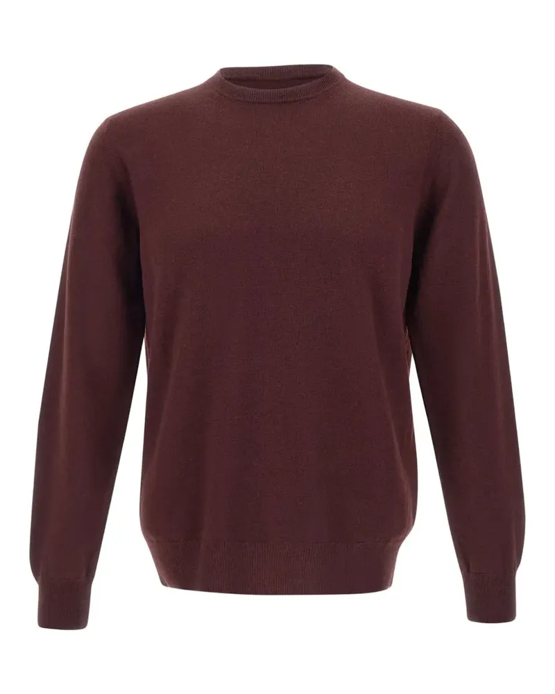 Filippo de Laurentiis ribbed crew-neck sweater - Braun Braun