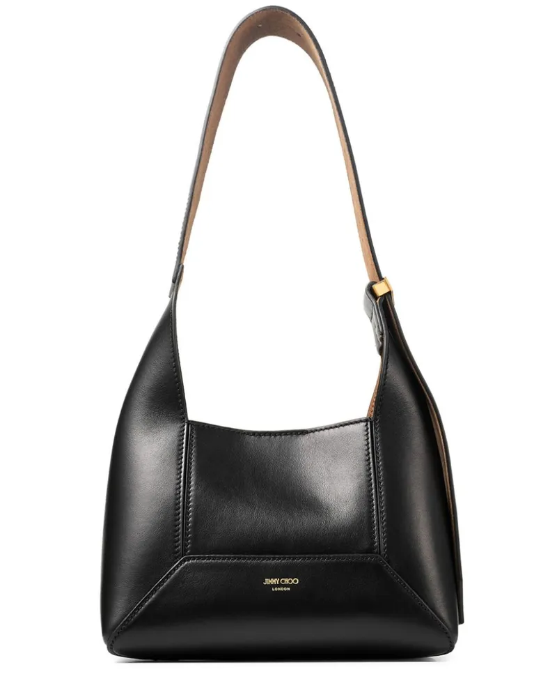 Jimmy Choo Kleine Diamond Schultertasche - Schwarz Schwarz