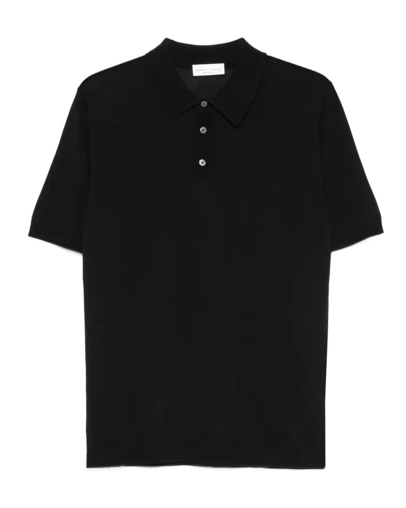 Roberto Collina short-sleeve polo shirt - Schwarz Schwarz