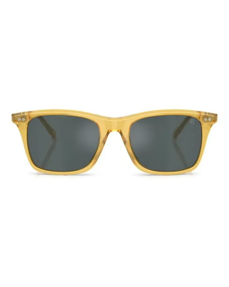 Ralph Lauren Sonnenbrille mit eckigem Gestell - Gelb Gelb