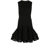 Ausgestelltes Kleid - Schwarz