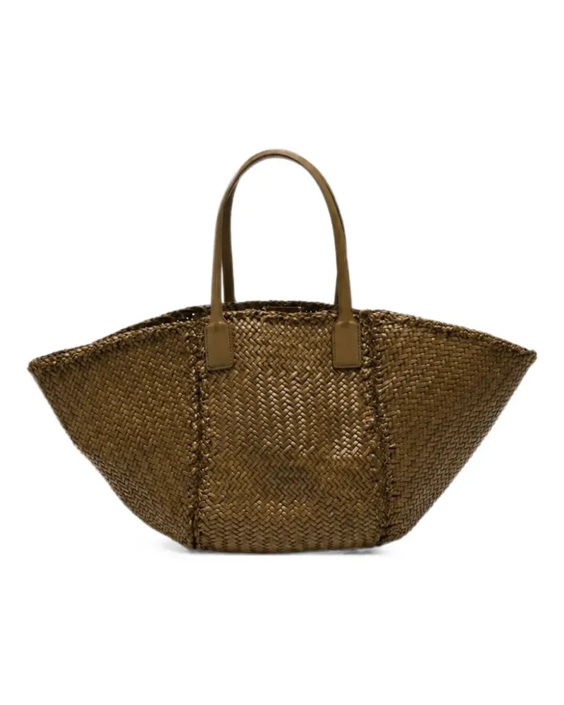 Dragon Diffusion Teresa woven tote bag - Grün Grün