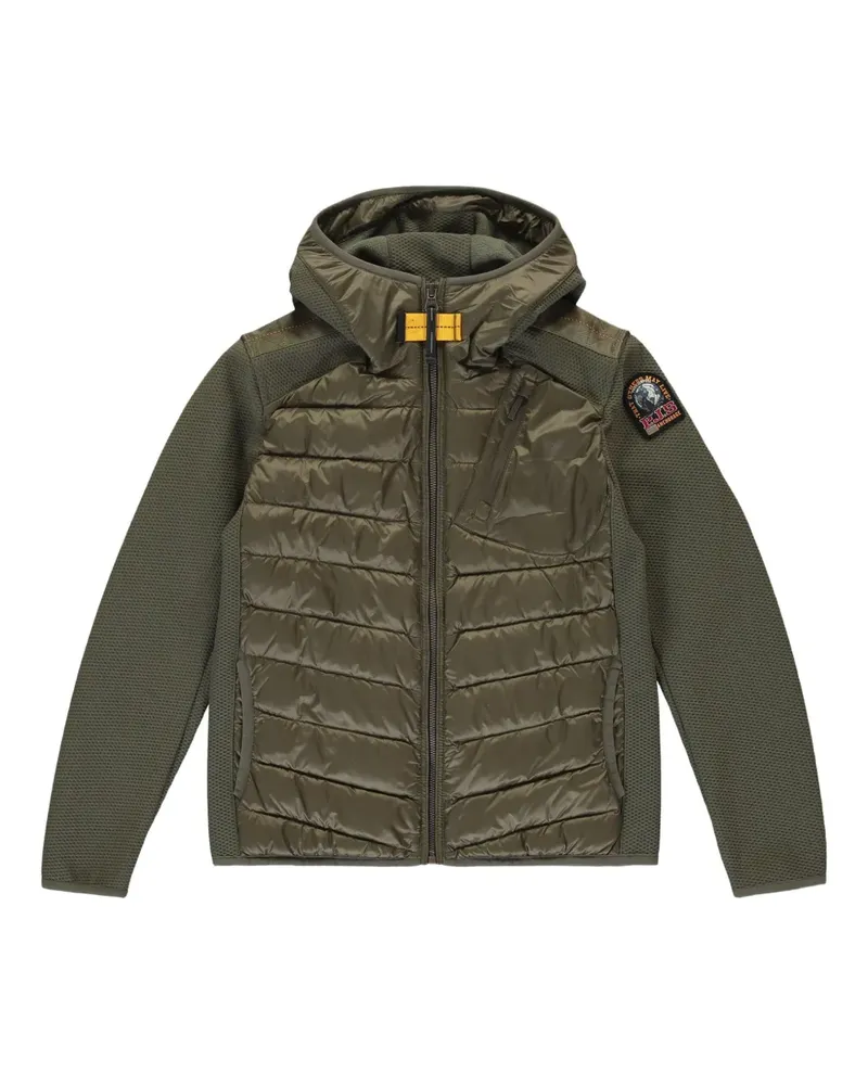 Parajumpers Jacke mit Logo-Patch - Grün Grün