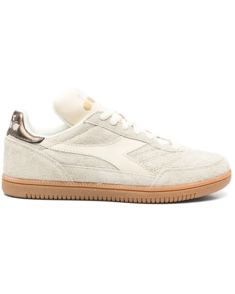 Diadora Gold Indoor Hairy Sneakers - Nude Nude