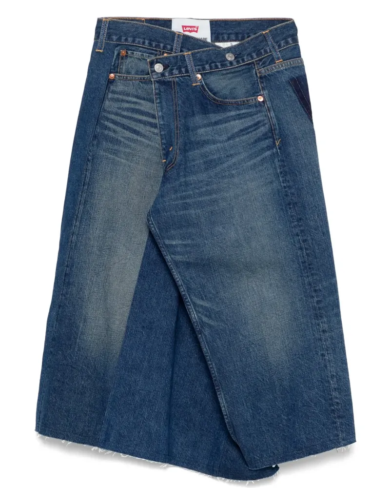 Junya Watanabe x Levi Jeansrock - Blau Blau