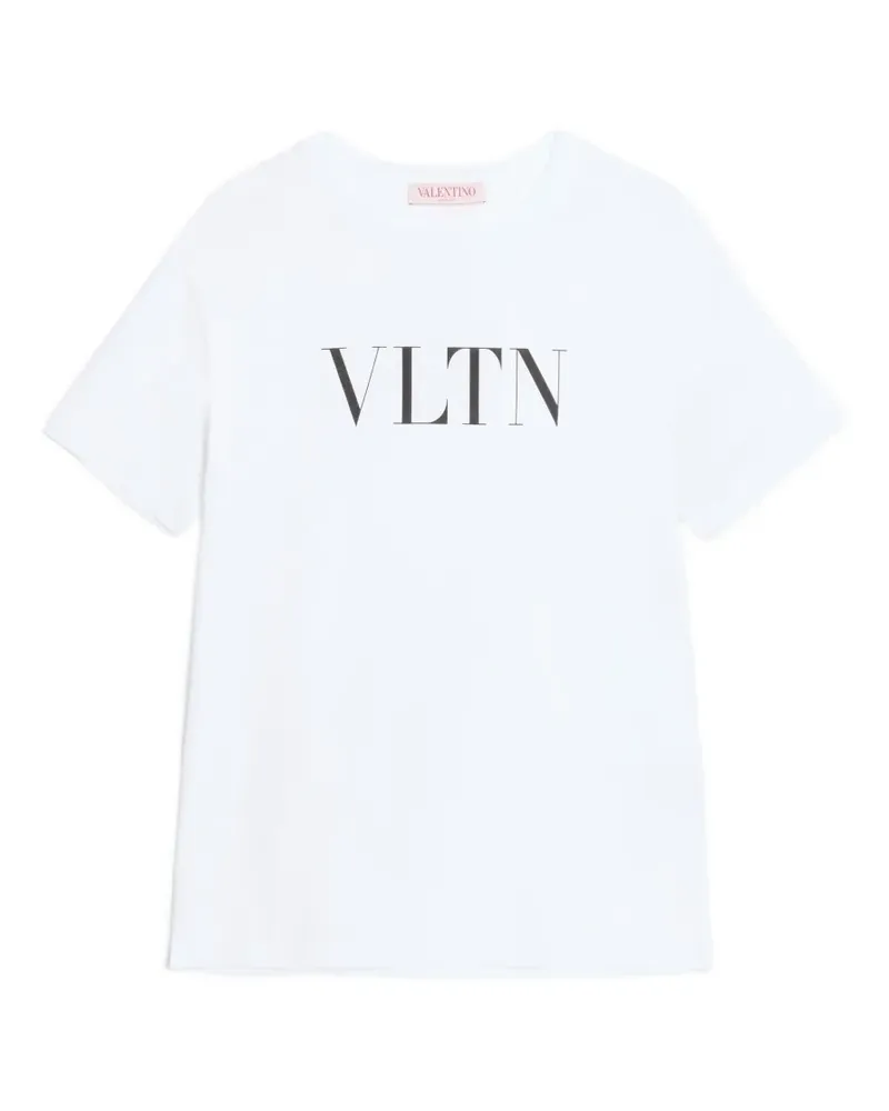 Valentino Garavani T-Shirt mit VLTN-Logo - Weiß Weiß