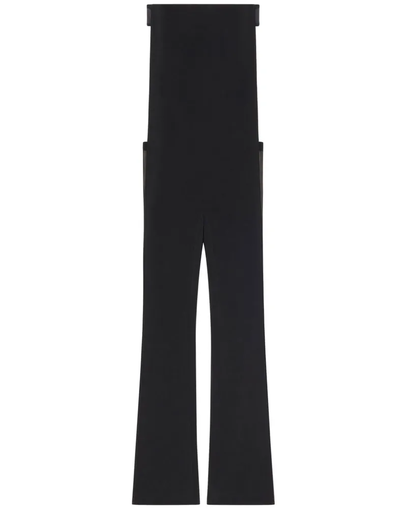 Courrèges Illusion Bustier Jumpsuit Schwarz