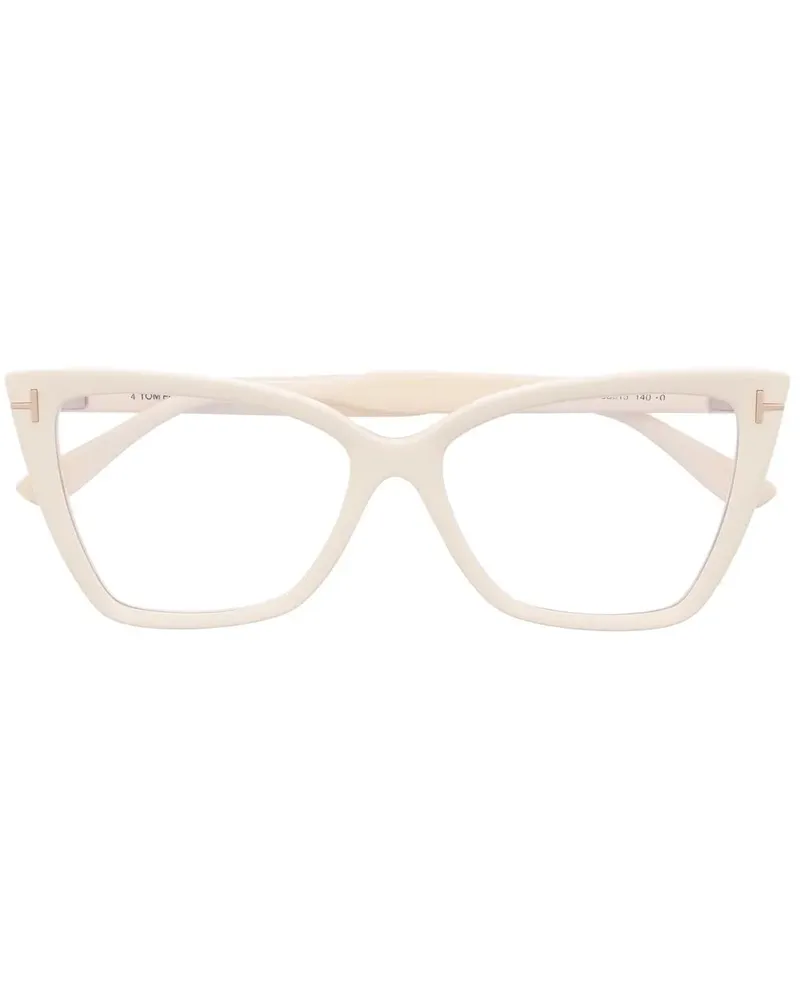 Tom Ford Cat-Eye-Brille - Nude Nude