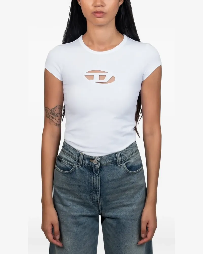 Diesel T-Angie T-Shirt - Weiß Weiß