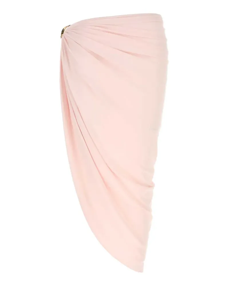 SPORTMAX Asymmetrischer Licenza Midirock - Rosa Rosa