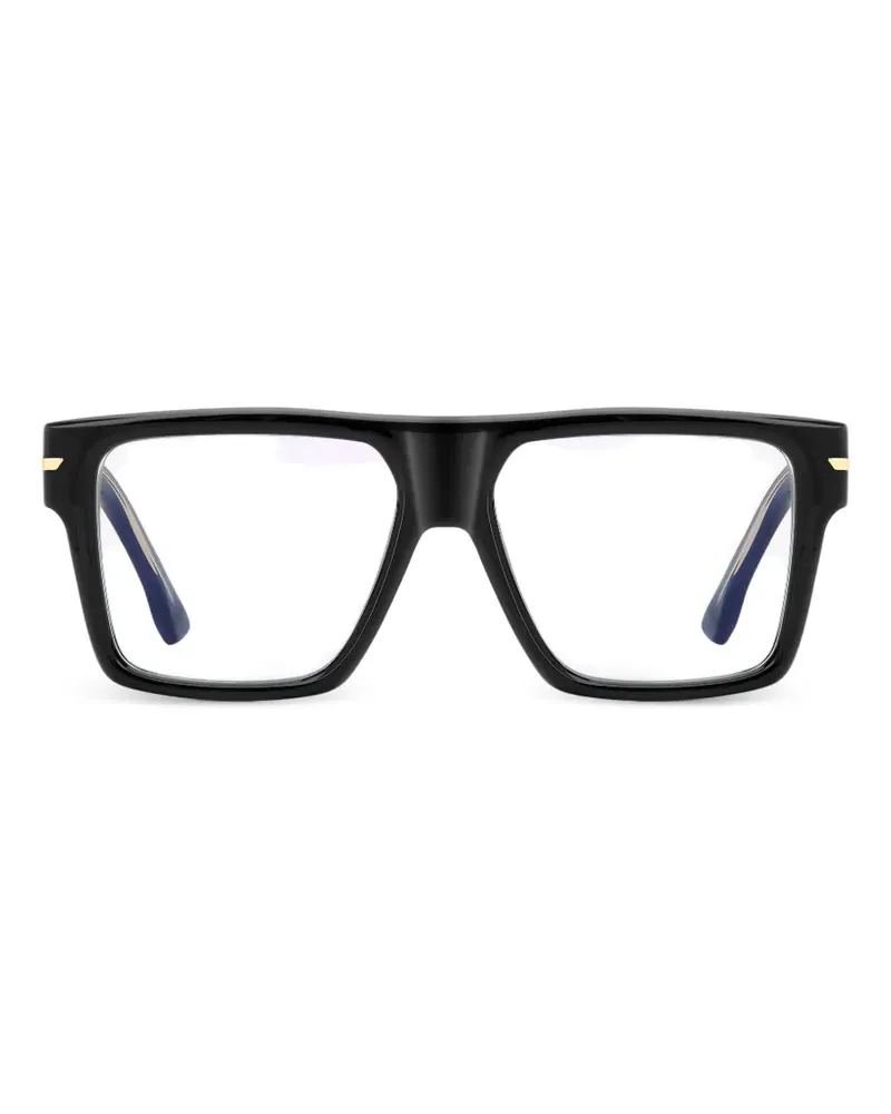 Victoria Beckham Brille mit eckigem Gestell - Schwarz Schwarz