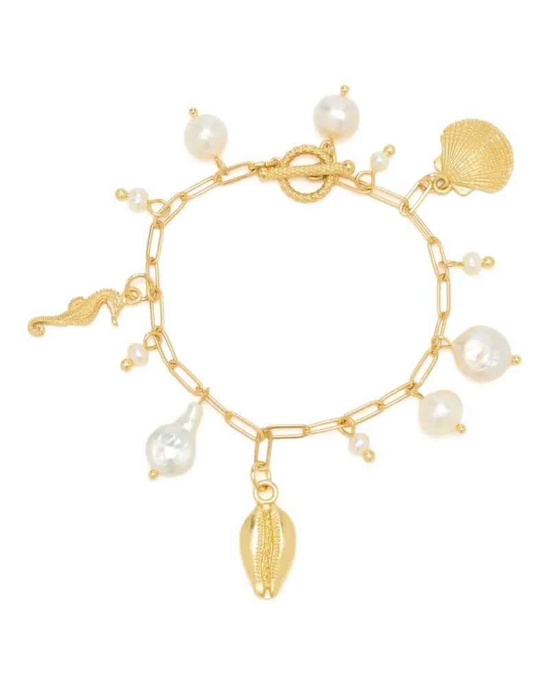 Oceanus Pearl Prism bracelet - Gold Gold