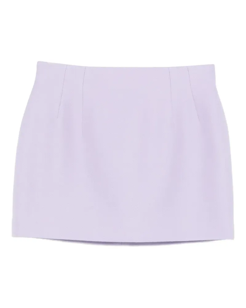WARDROBE.NYC Minirock mit Reißverschluss - Violett Violett