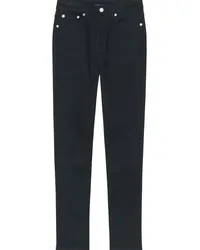 John Elliott + Co Halbhohe Emma Skinny-Jeans Schwarz