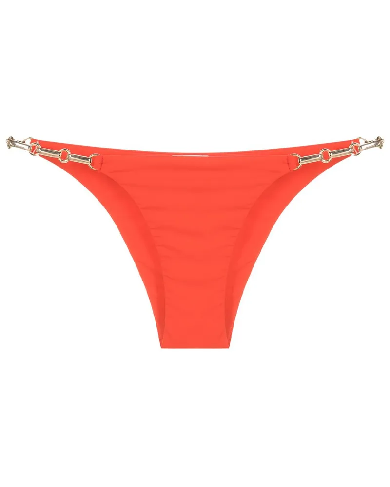Lenny Niemeyer Bikinihöschen mit Ketten - Rot Rot