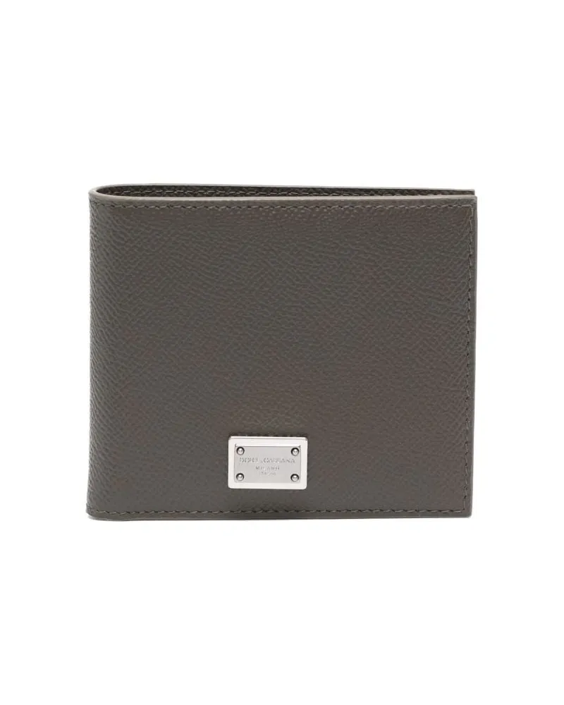 Dolce & Gabbana Portemonnaie mit Klappe - Grün Grün