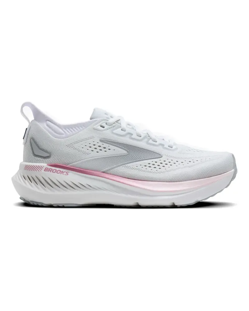 Brooks Glycerin GTS 23 Wide "White/Harbor Mist/Metallic" sneakers - Weiß Weiß