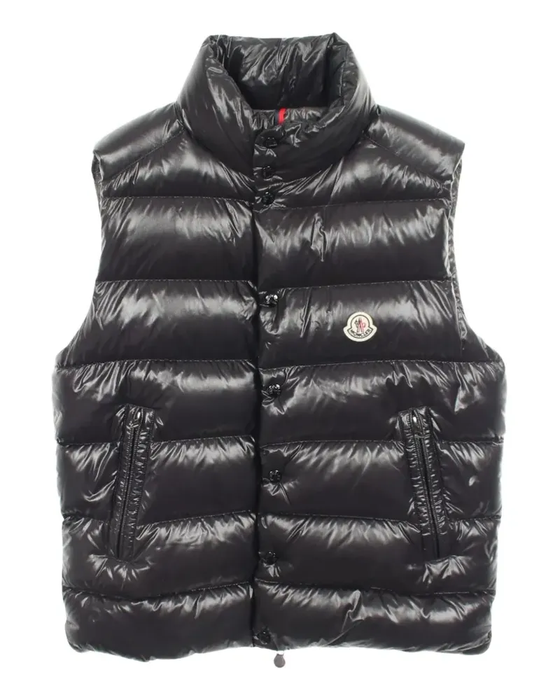 Moncler 2010s Tibb Weste - Schwarz Schwarz
