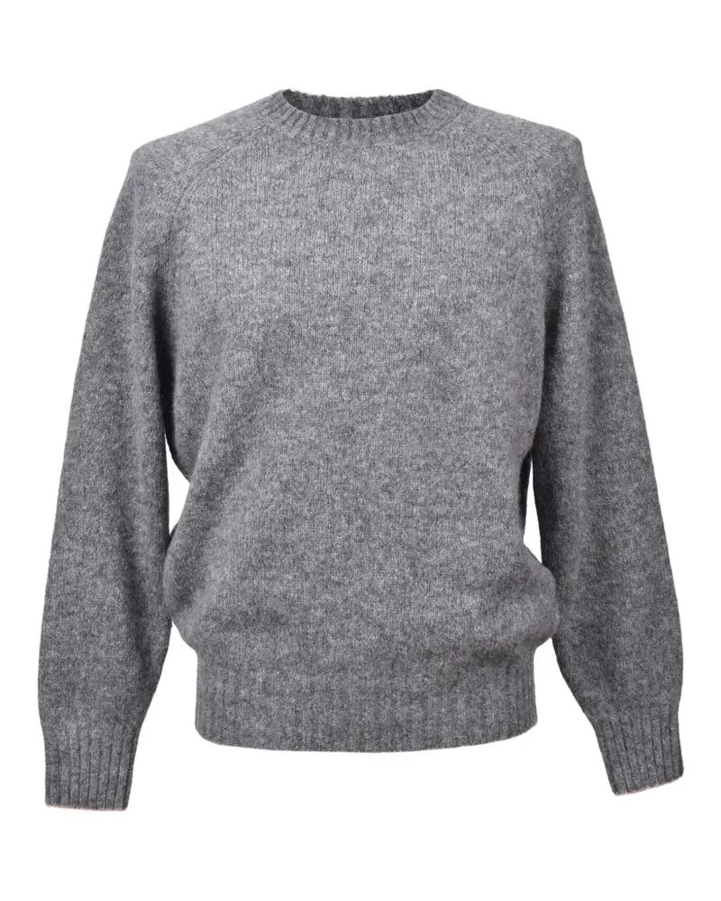 Brunello Cucinelli crew-neck sweater - Grau Grau