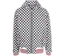 Kapuzenjacke mit Reißverschluss - Schwarz