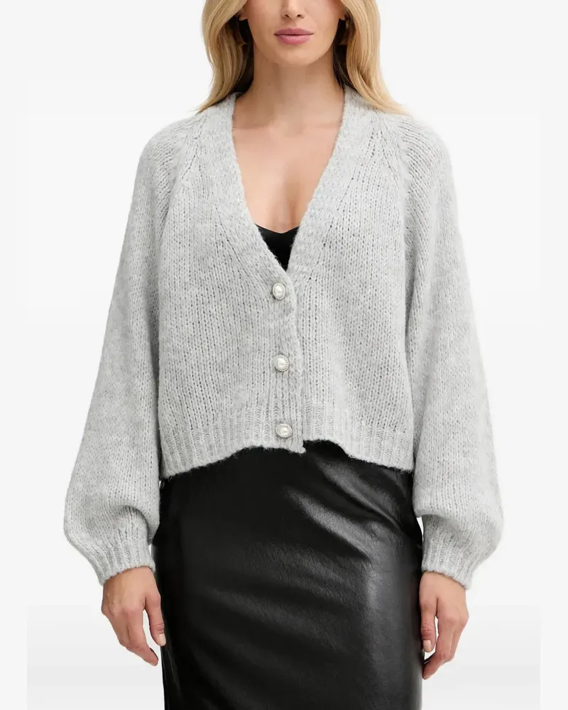 HAVEONE long-sleeves cardigan - Grau Grau
