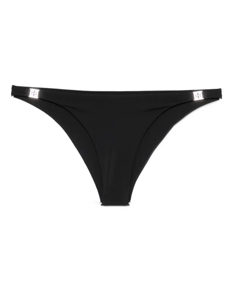 Tory Burch logo-plaque bikini bottoms - Schwarz Schwarz