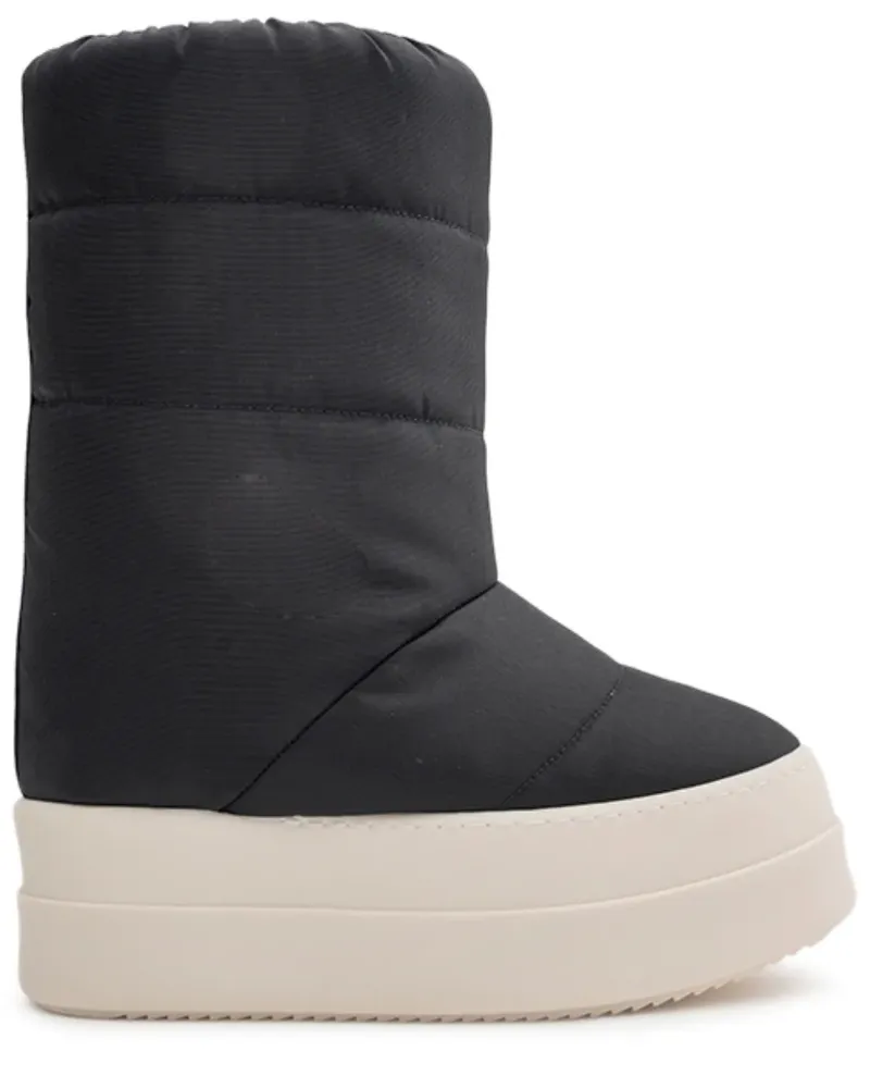 DRKSHDW by Rick Owens Lunar Stiefel mit runder Kappe 65mm - Schwarz Schwarz