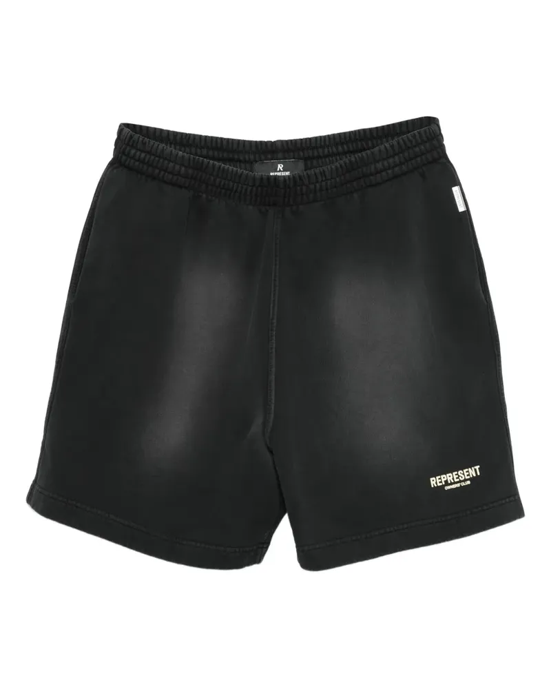 REPRESENT Shorts mit elastischem Bund - Schwarz Schwarz