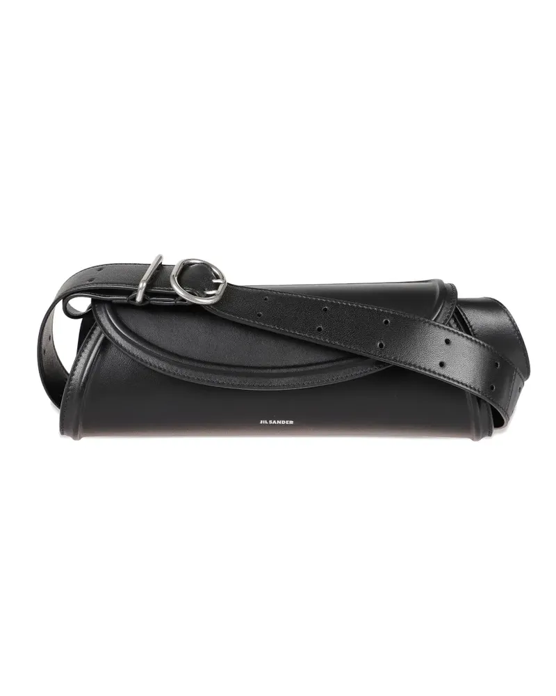 Jil Sander buckle shoulder bag - Schwarz Schwarz