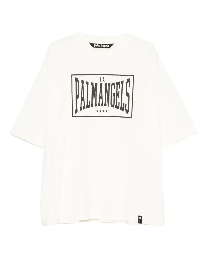 Palm Angels T-Shirt mit tiefen Schultern - Nude Nude