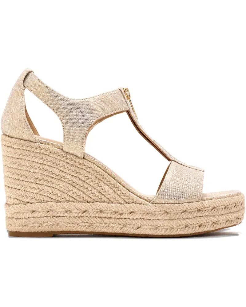 Michael Kors Berkley Espadrilles mit T-Riemen 100mm - Nude Nude