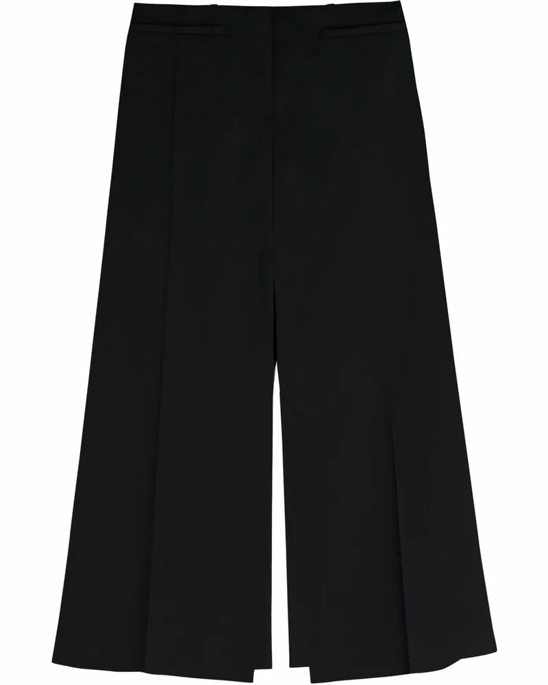Victoria Beckham Klassischer Midirock - Schwarz Schwarz