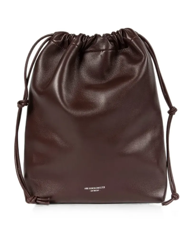 Ann Demeulemeester Große Philippa Beuteltasche - Braun Braun
