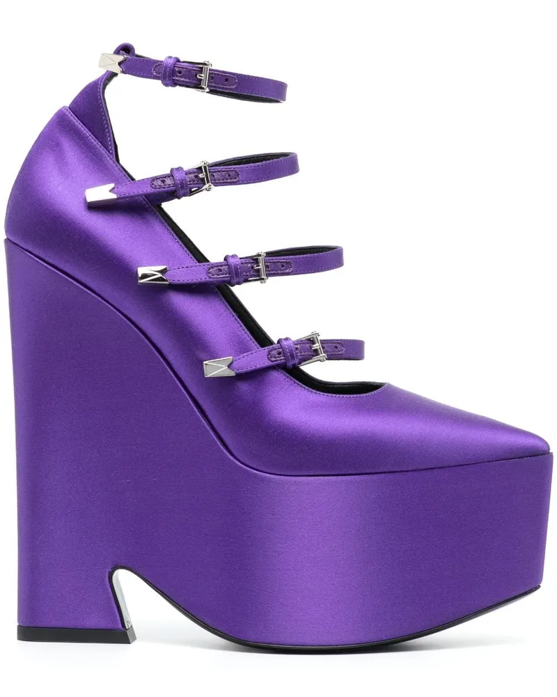 Versace Tempest Plateau-Pumps - Violett Violett