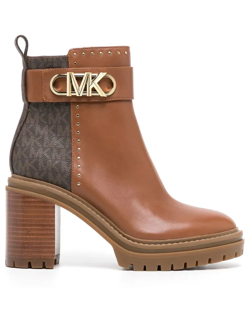Michael Kors Parker Lug Stiefel - Braun Braun