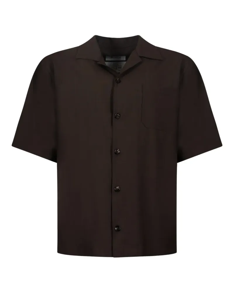 Be Able revere-collar short-sleeve shirt - Braun Braun