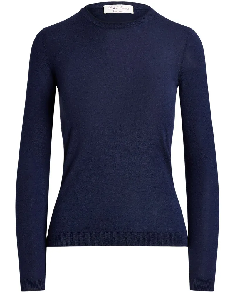 Ralph Lauren Pullover mit Rundhalsausschnitt - Blau Blau