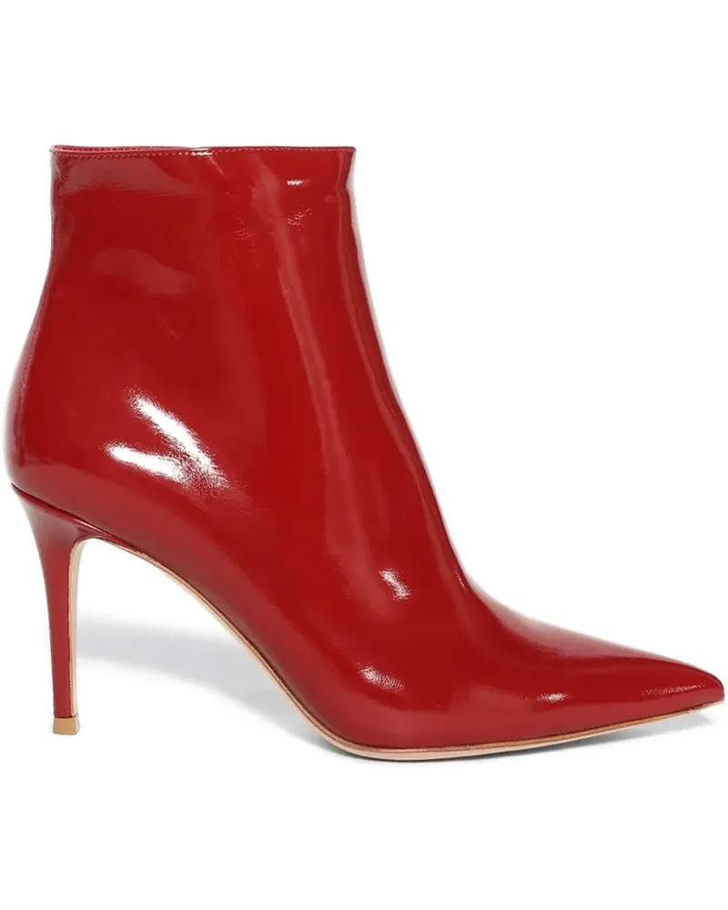 Gianvito Rossi Stiefel mit spitzer Kappe - Rot Rot