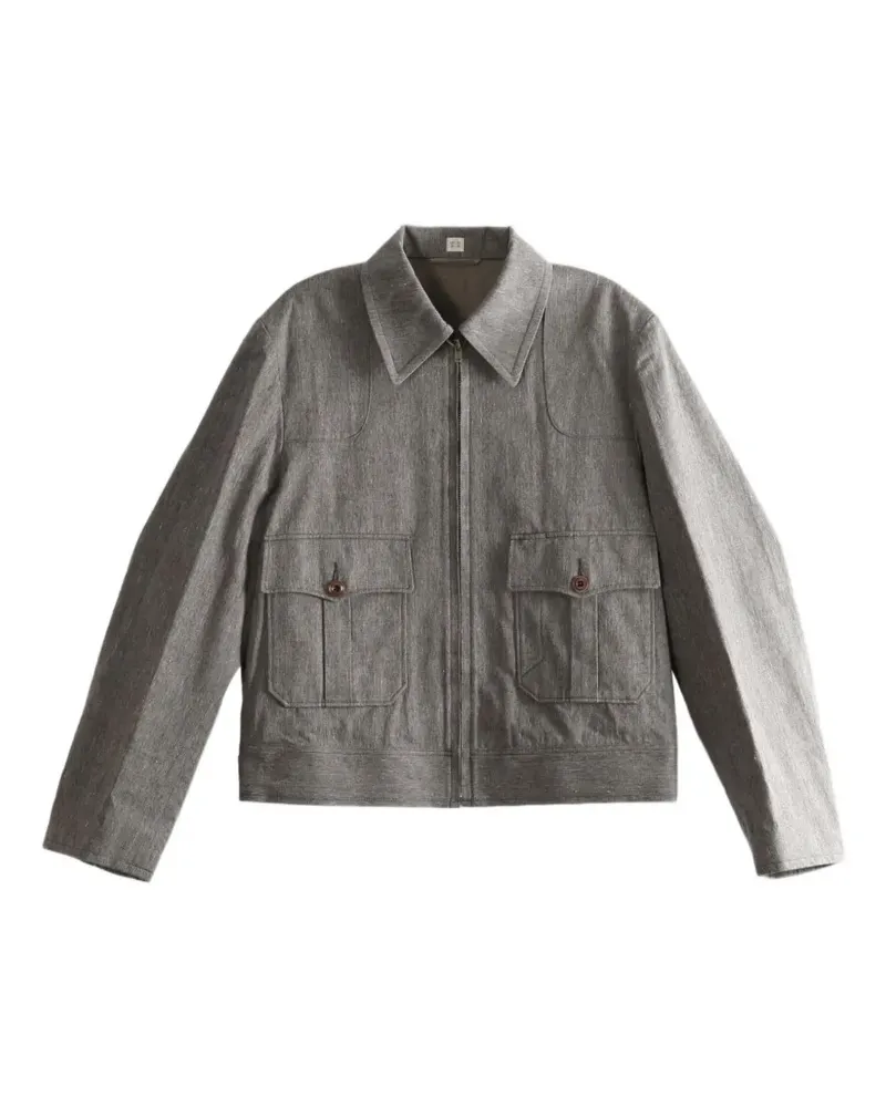 Taiga Takahashi Lot. 330 Jacke - Grau Grau