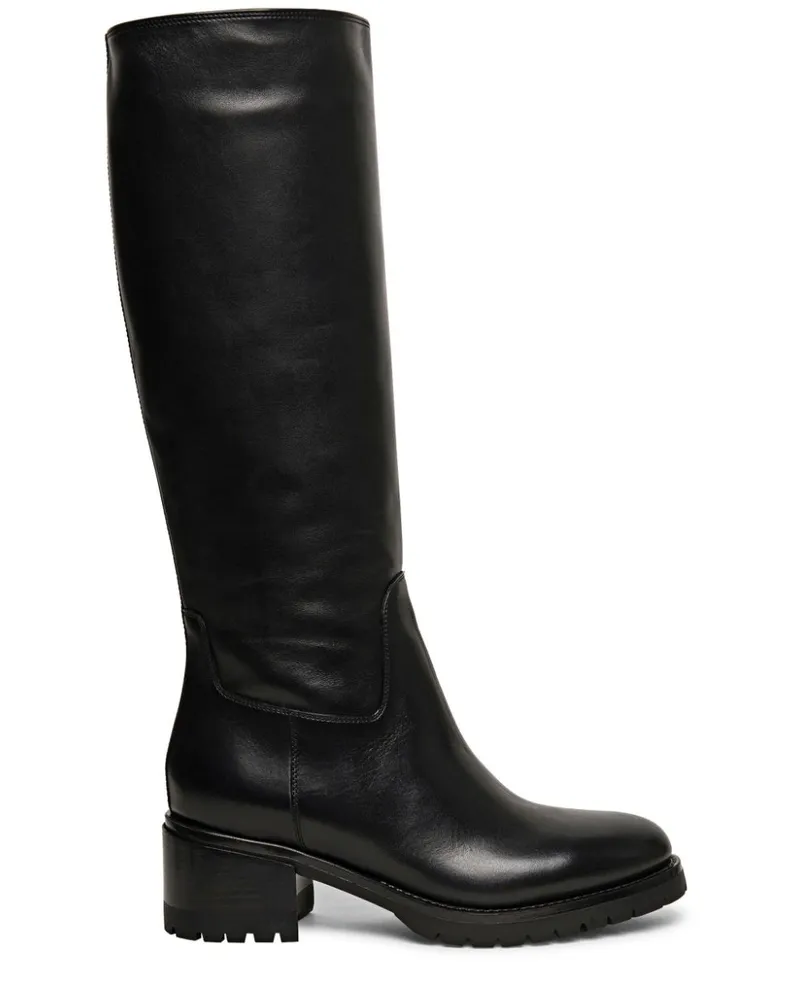 Santoni Kniehohe Stiefel - Schwarz Schwarz