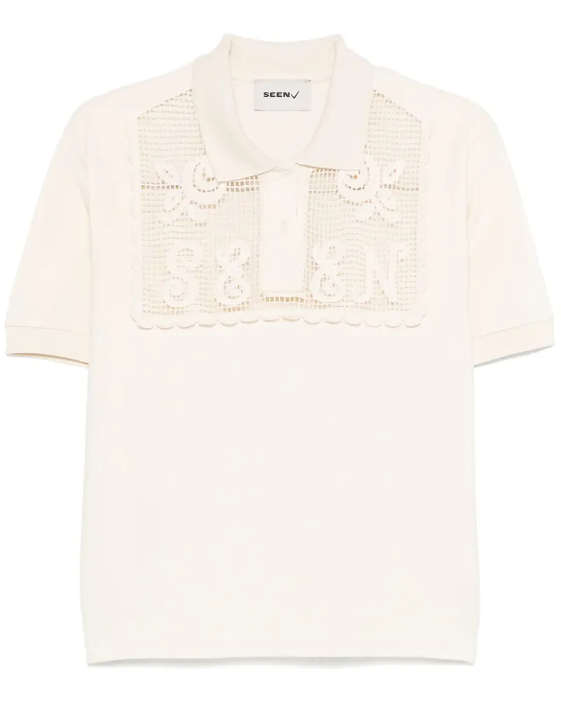 Seen Users Old School New Cool Poloshirt - Nude Nude