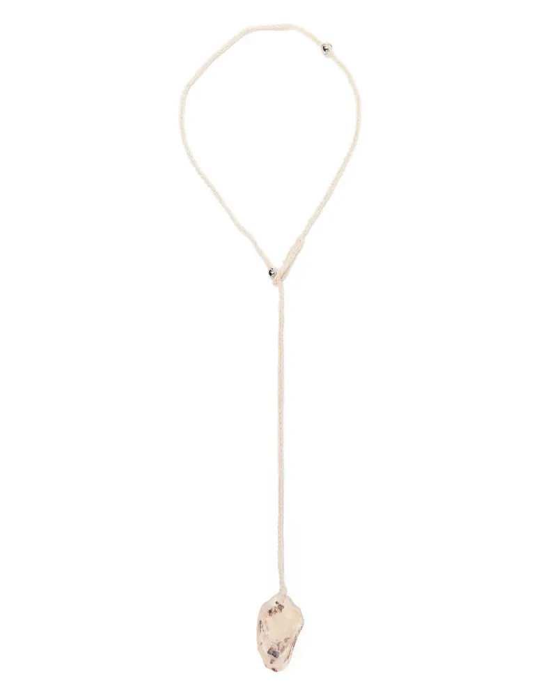 Our Legacy Crochet Catch Halskette - Nude Nude