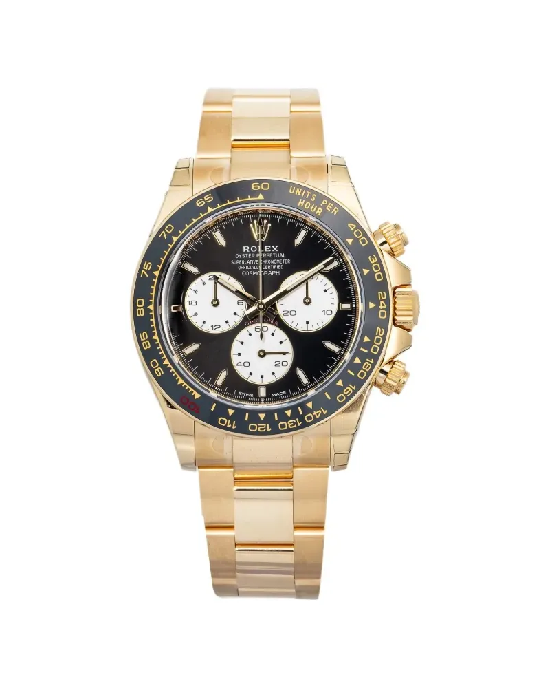 Rolex Le Mans Daytona 18kt Gelbgold 40mm - Schwarz Schwarz