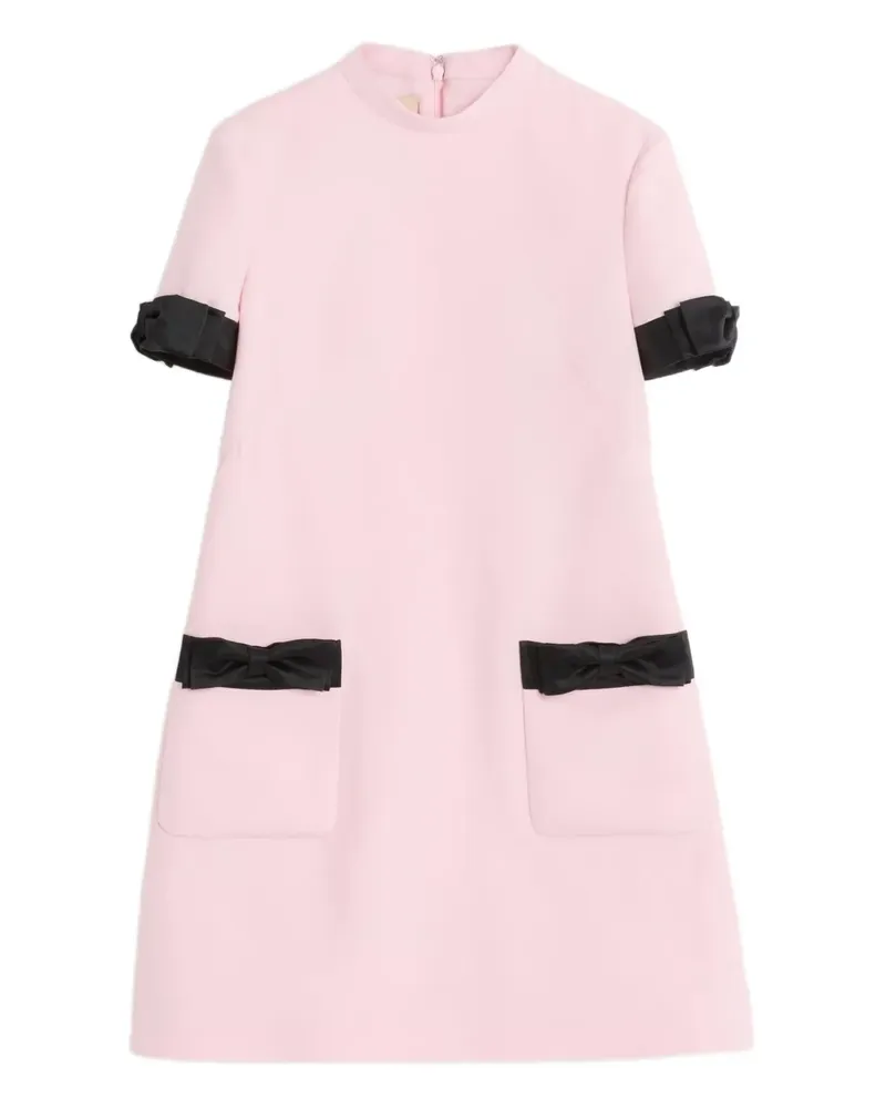 Valentino Garavani Crepe Couture Minikleid - Rosa Rosa